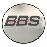 BBS naafkap 56 mm. chroom/grijs (type A)