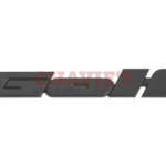 Embleem Golf zwart achterzijde