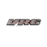 Embleem VR6 chroom achterzijde